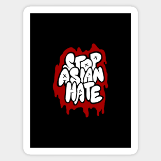 Stop Asian Hate Graffiti Sticker